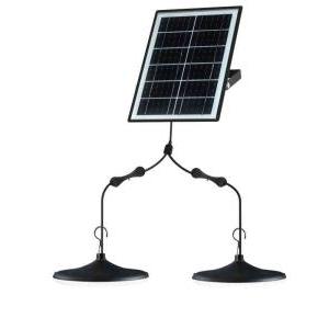 Plafoniere solari doppie energia solare  el174 illuminazione esterna