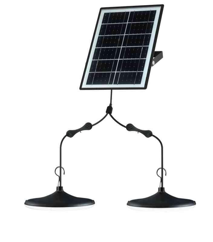 plafoniere solari doppie a energia solare con pannello fotovoltaico per illuminazione esterna CFG