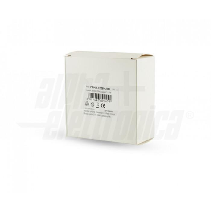 Disegno tecnico ventola AC 92x92x25mm Alpha Elettronica misure dettagliate