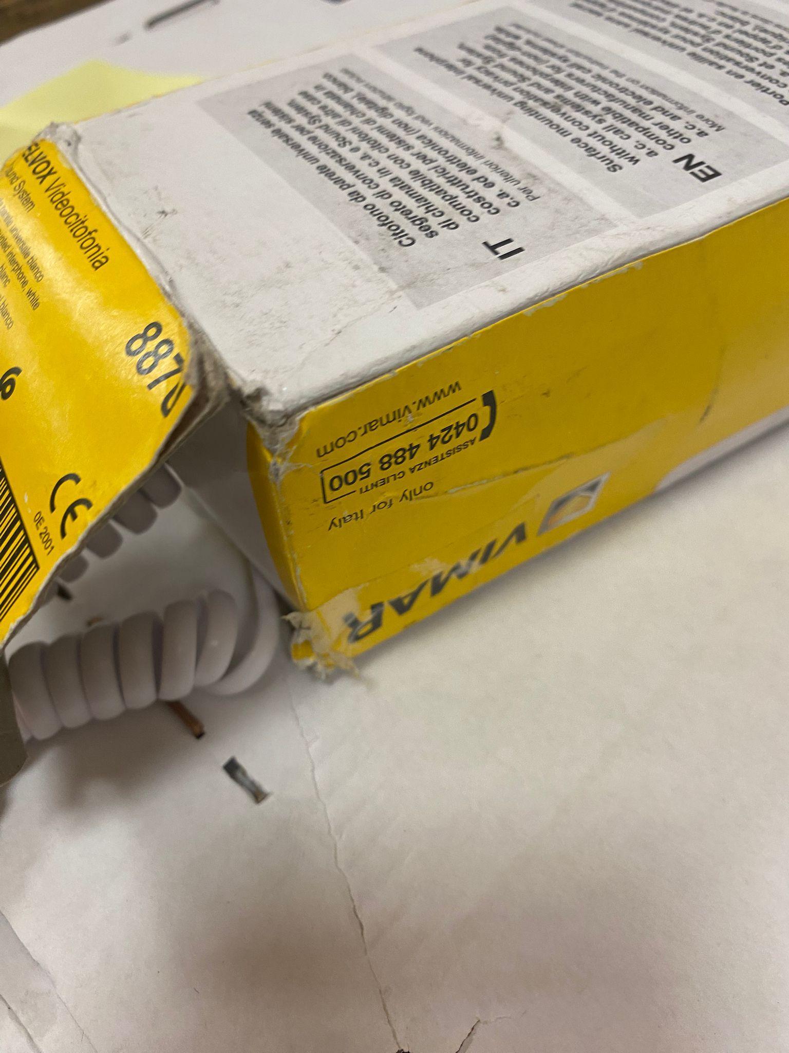 Citofono da parete Elvox 887U-universale-bianco - 887U 02
