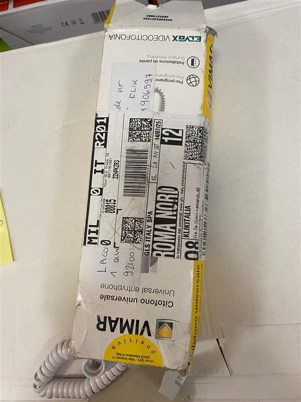 Citofono da parete Elvox 887U-universale-bianco - 887U 04