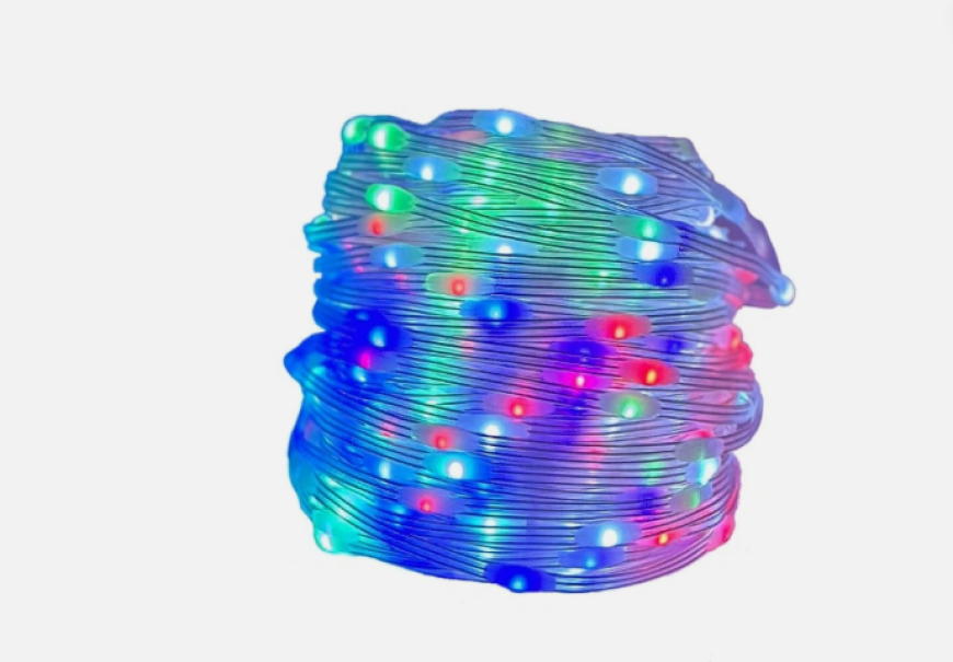 Catena luminosa LED RGB 1200 smart per decorazioni natalizie 48 metri Giocoplast Natale