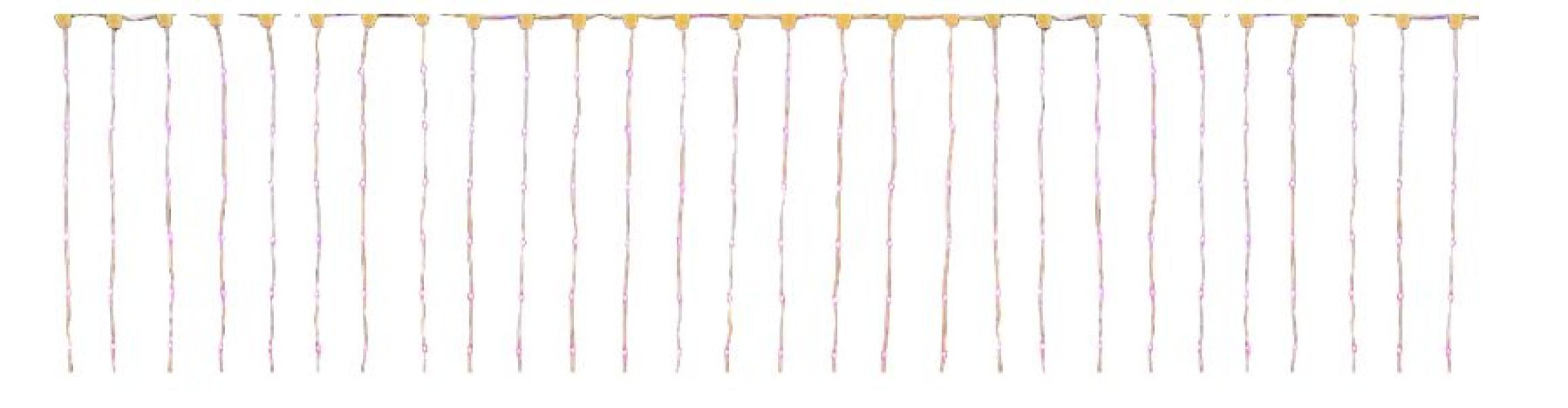 tenda luminosa LED RGB 400 luci IP44 per decorazioni natalizie e feste esterne