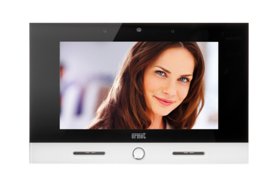 videocitofono urmet vog7 7 pollici touchscreen bianco videocitofono urmet vog7 touchscreen 7 pollici bianco frontale