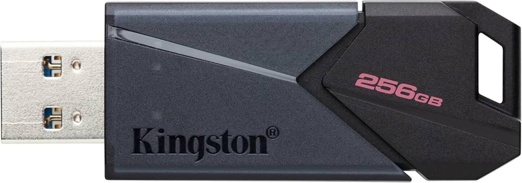 chiavetta usb 256gb kingston datatraveler exodia onyx nero opaco