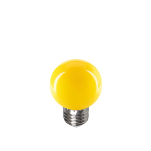 Lampadina led attacco e27 1w gialla  5188/gia per arredamento