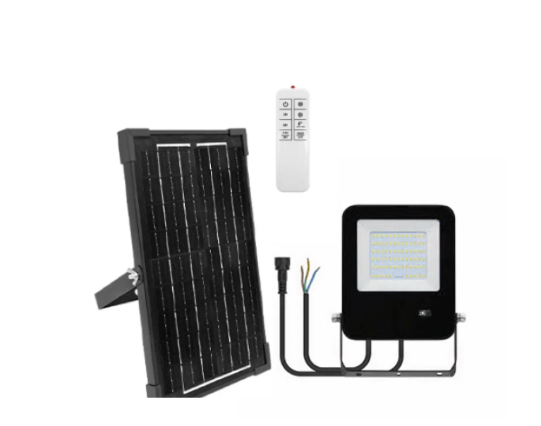 fai faretto led solare ibrido 50w esterno fai -  5542/co/50/hy - foto 4