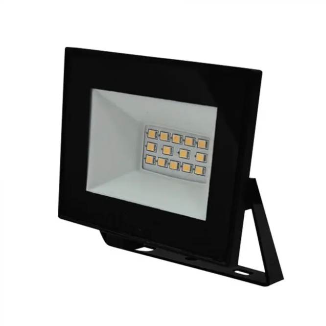 Faro LED V-TAC SMD 10W 4000K Slim E-Series Nero IP65 con Driver Integrato u2013  23972 03