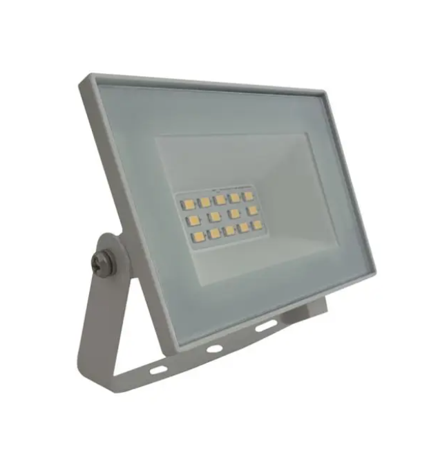 V-TAC Faro LED 10W Slim E-Series 6500K IP65 con Driver Integrato u2013  23973 02