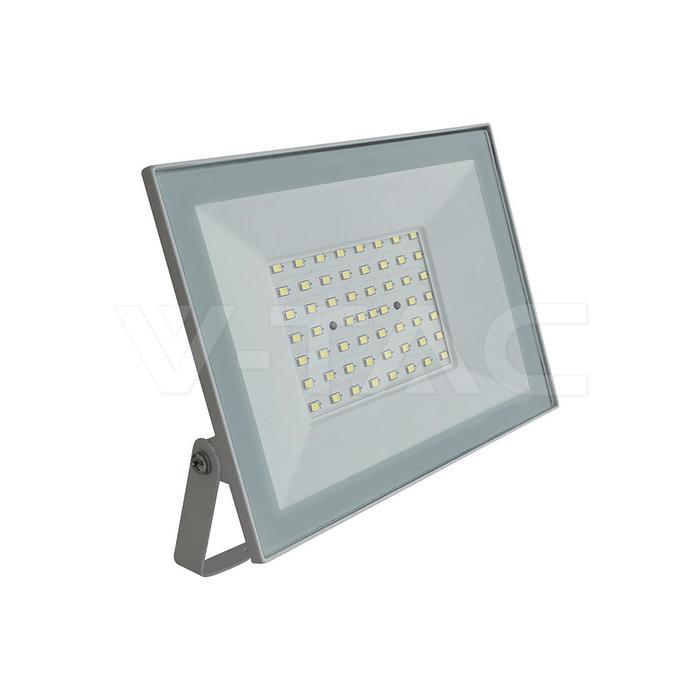 Proiettore LED per esterni V-TAC 50W SMD con angolazione laterale per installazione outdoor