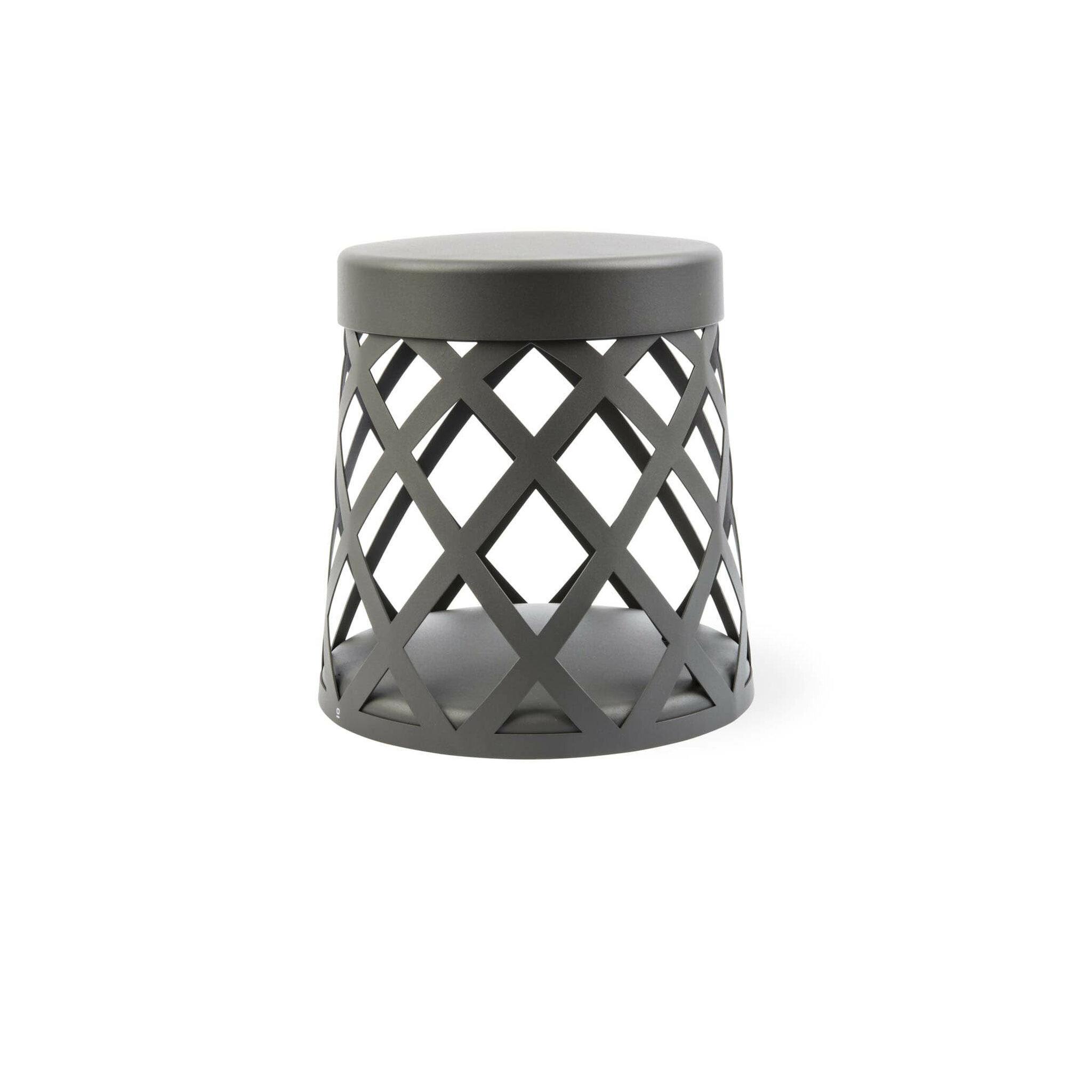 Lampada Faro Barcelona SHADOW 250  da Giardino Grigio Scuro H250mm 3000K - 72311  01