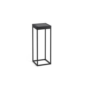 Lampada solare  barcelona kasp 500 led da giardino nero h500mm luce calda 2700/3000k ip65 - 71913