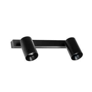 Lampada  barcelona stan  da parete 2xgu10 nera - 43743