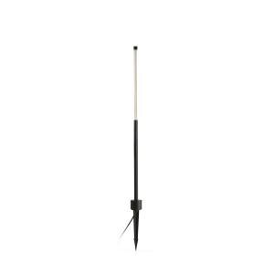Lampada a picchetto  barcelona bambou 1268 nero con led integrato 2700k ip65 - 75557