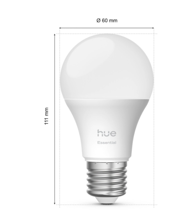 philips hue starter kit lampade smart e27 led philips hue 10365900 con bridge - foto 3