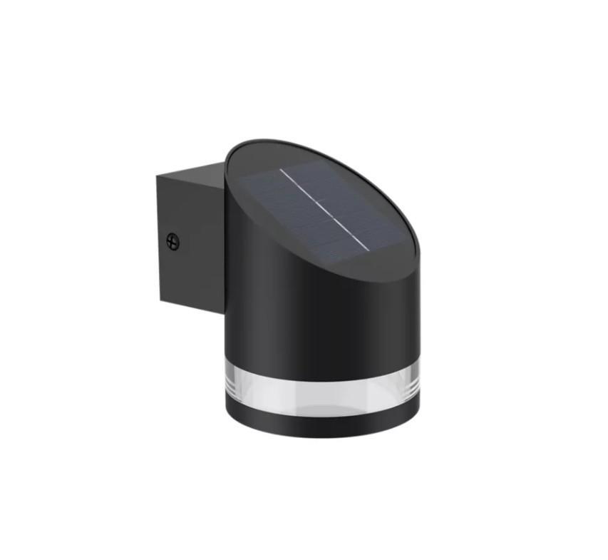 lampada solare a muro led nero per esterni philips consumer facile installazione
