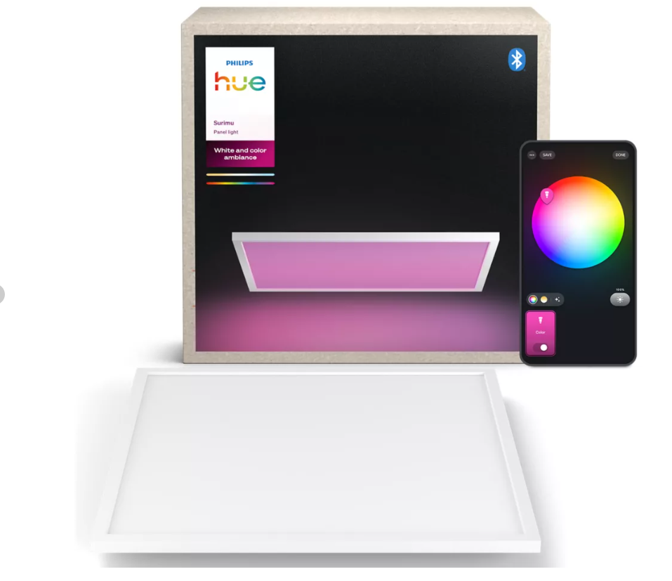 Pannello LED Smart Philips Hue Surimu 60u00d760 cm White and Color Ambiance - 304453200 01