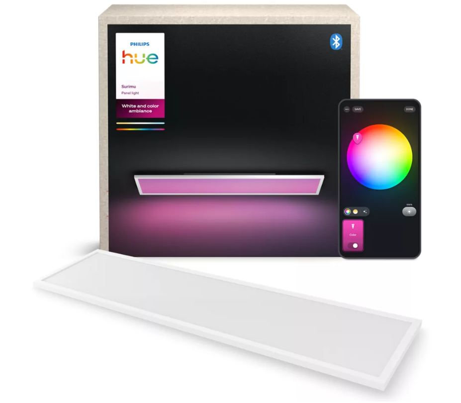 Pannello LED Smart  Philips Hue Surimu 120u00d730 cm White and Color Ambiance . 304455600 01