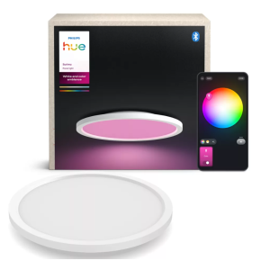 Pannello led  surimu smart bianco ø39,5 cm white and color ambiance - 304459400