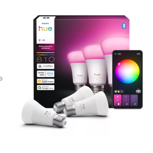 Lampadine smart led e27 rgb 60w philips hue 36442400 con bluetooth