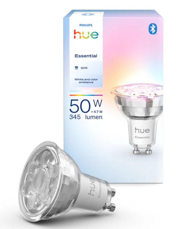 Lampadina Philips Hue White & Color Ambiance  LED GU10 Essential 50W - 39242700 01