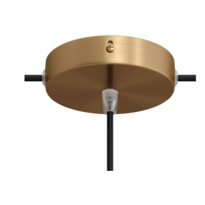 Kit rosone cilindrico metallo bronzo diametro 12 cm creative cables krm12fc2lots