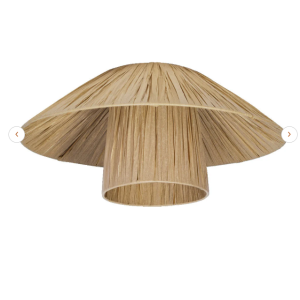 Lampada soffitto bamboo carta naturale  lum840683 design 40cm