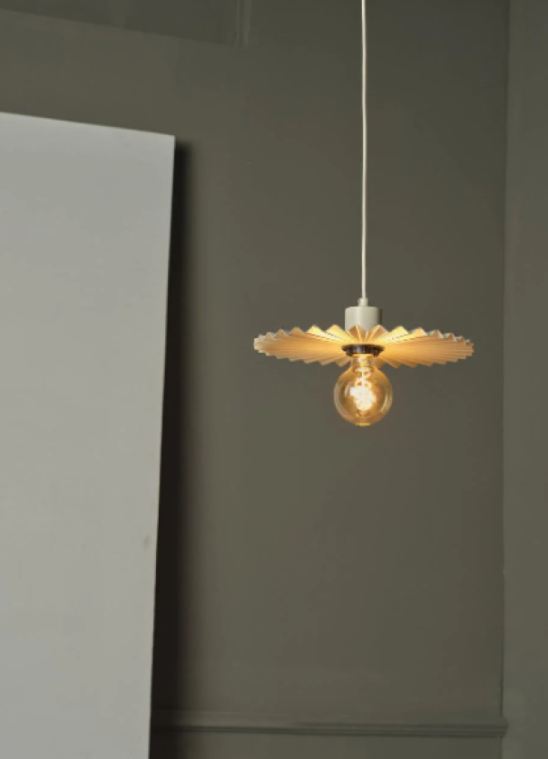 cavo tessile e supporto in metallo beige lampada sospensione LEDVANCE per interni