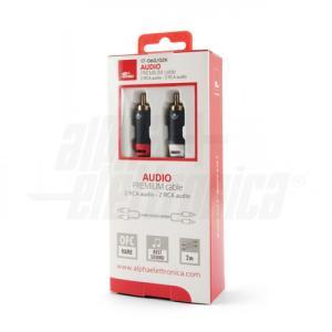 Cavo audio stereo 2m  17-060/02k