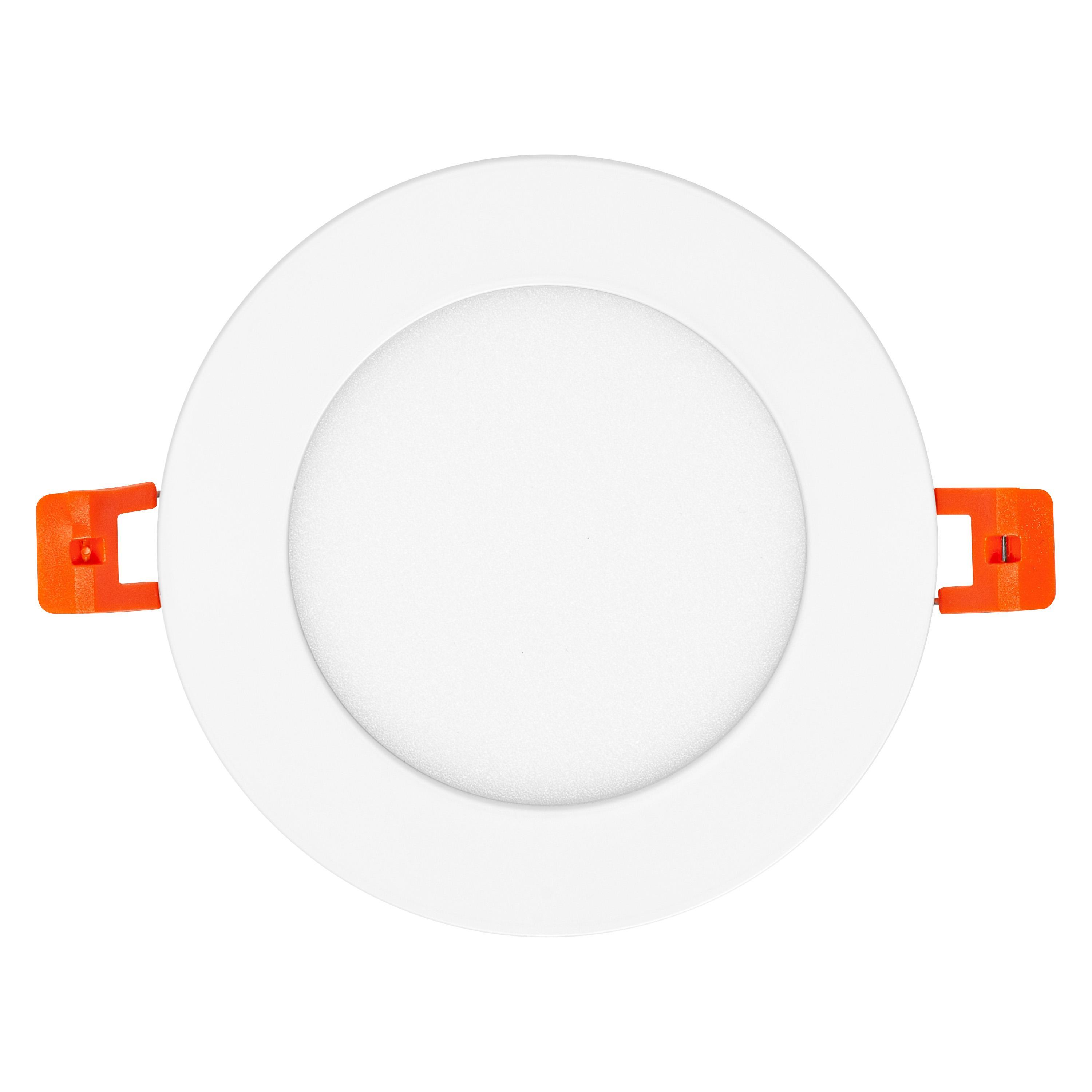faretto led downlight slim 120mm bianco ledvance vista frontale