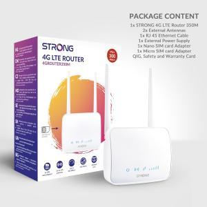Router 4g lte 300 mbit/s  4grouter350m con antenne esterne