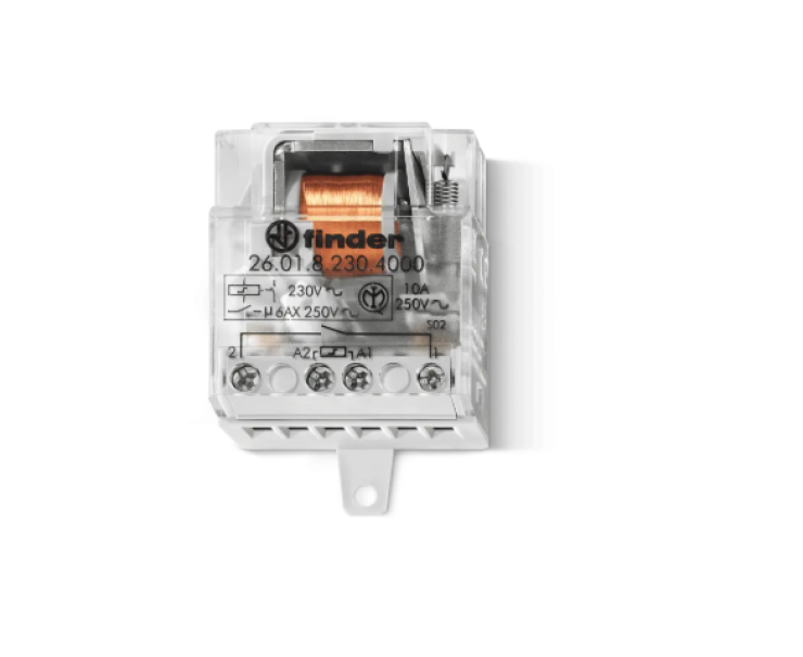 Relu00e8 ad impulsi Finder 10A da incasso per automazione civile e comando luce scale