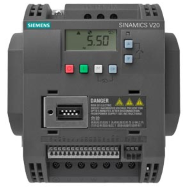 Siemens SINAMICS V20 Inverter 6SL3210-5BE22-2UV1 u2013 2,2 kW 380-480 V 3AC 01