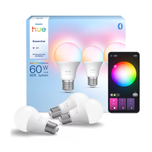 Caliber Lampadine Intelligenti Smart - Confezione Da 3 - E27 - RGB E Bianco (HBT-E27-3PACK) - Compatibili Con Assistente Vocale