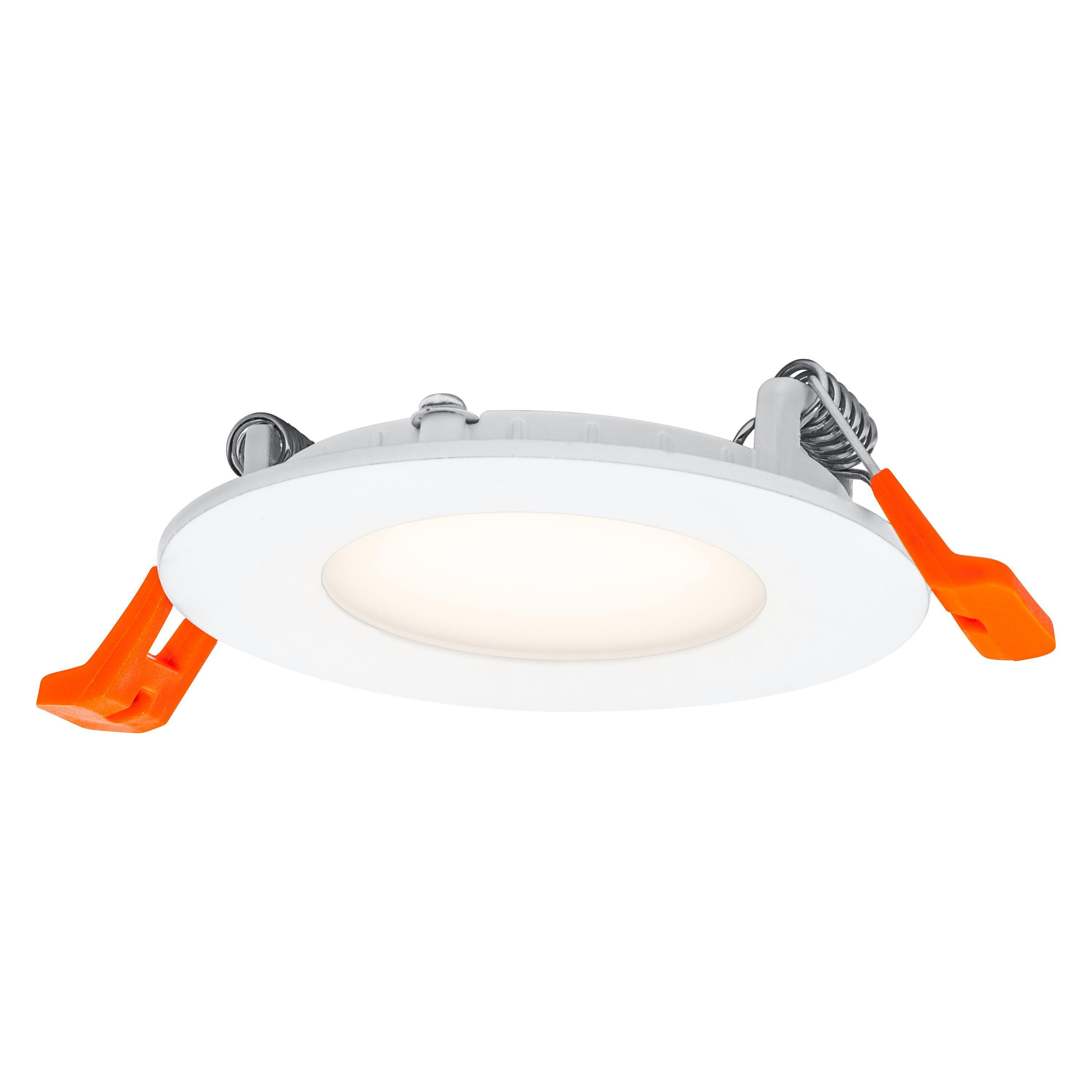 faretto led slim da incasso 85mm luce calda LEDVANCE in confezione