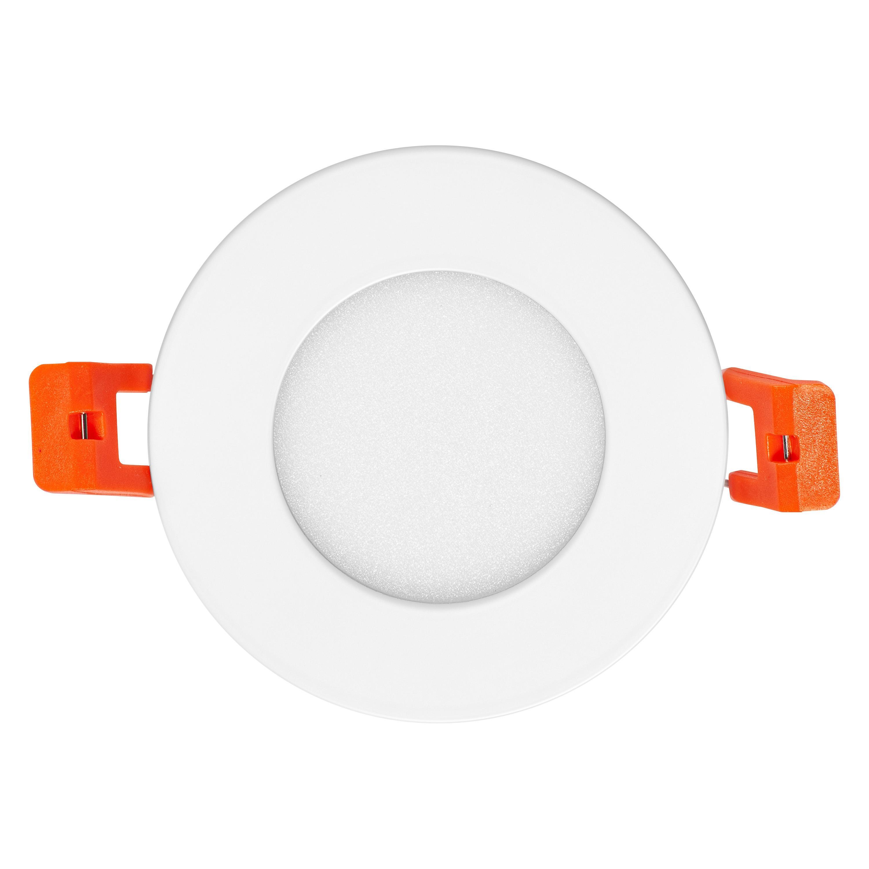 faretto led da incasso profilo sottile 85mm luce calda bianco