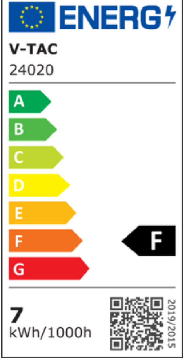 Lampadina LED E14 6.5W bianca fredda V-Tac dimensioni compatte