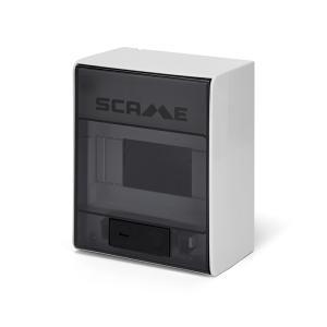 Centralino modulare da parete 6 din  679.1006 con sportello fumé