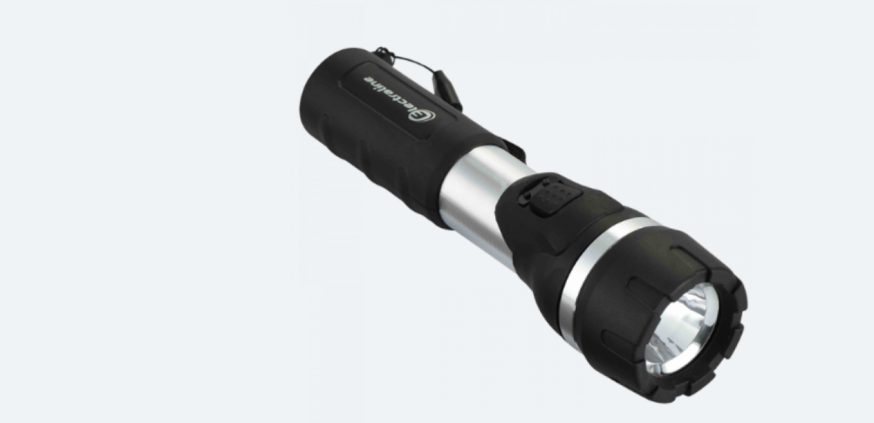 torcia led impermeabile electraline 70 lumen per esterni ip44