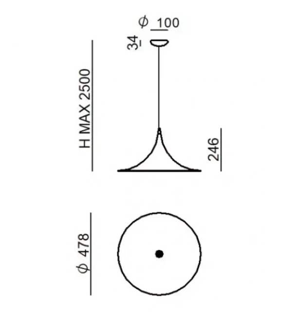 lampada a sospensione design nero finitura spazzolata linea elegante per ambienti moderni