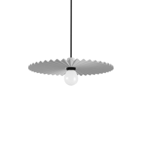 Sospensione luminosa alluminio bianco ø40cm decorative ca022awhezz