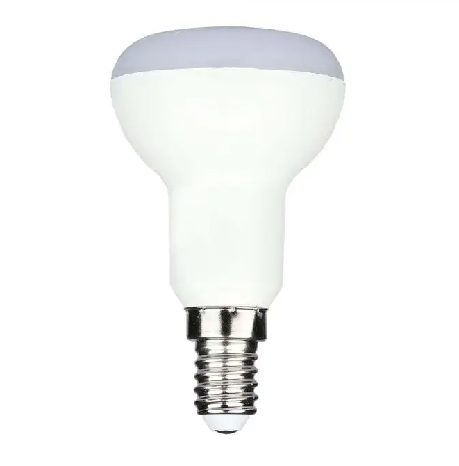 Lampadina LED E14 R50 4.8W luce calda V-TAC confezione prodotto risparmio energetico