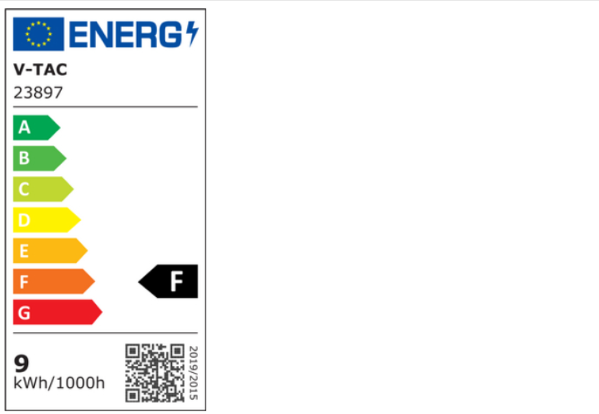 lampadina led r63 e27 8.5w 3000k v tac vista prodotto