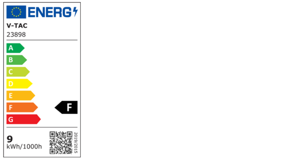 lampadina led vtac r63 attacco e27 8.5w luce naturale 4000k