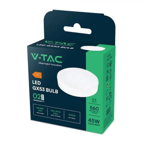 Lampadina led gx53 6.4w luce fredda  23903 alta efficienza