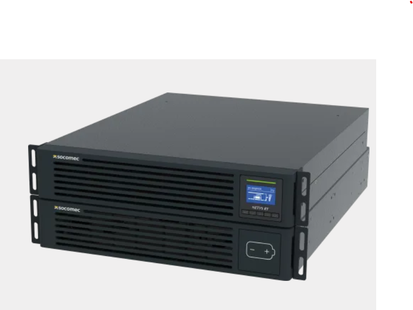 UPS online Socomec Sicon NRT4-050K 5 kVA convertibile rack tower con display LCD