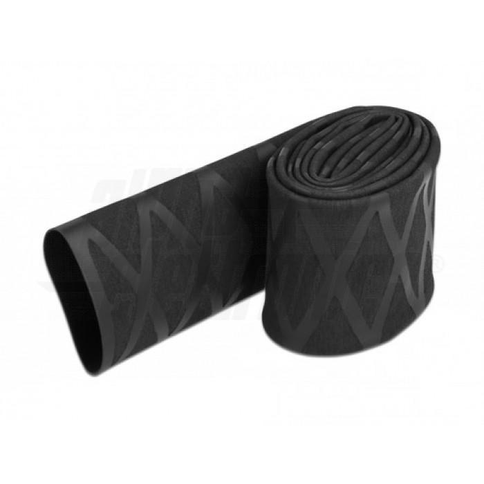 tubo termorestringente antiscivolo nero 30mm per utensili alpha elettronica