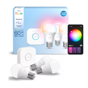 Kit bridge + 3 lampade e27  white & color ambiance - 10367300