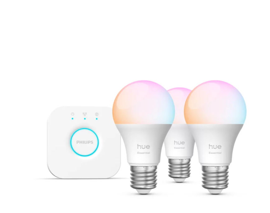 Kit Bridge + 3 Lampade E27 Philips Hue White & Color Ambiance - 10367300 02