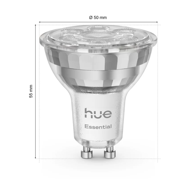 Kit Bridge Pro + 3 Lampade GU10 Philips Hue WCA White & Color Ambiance 02